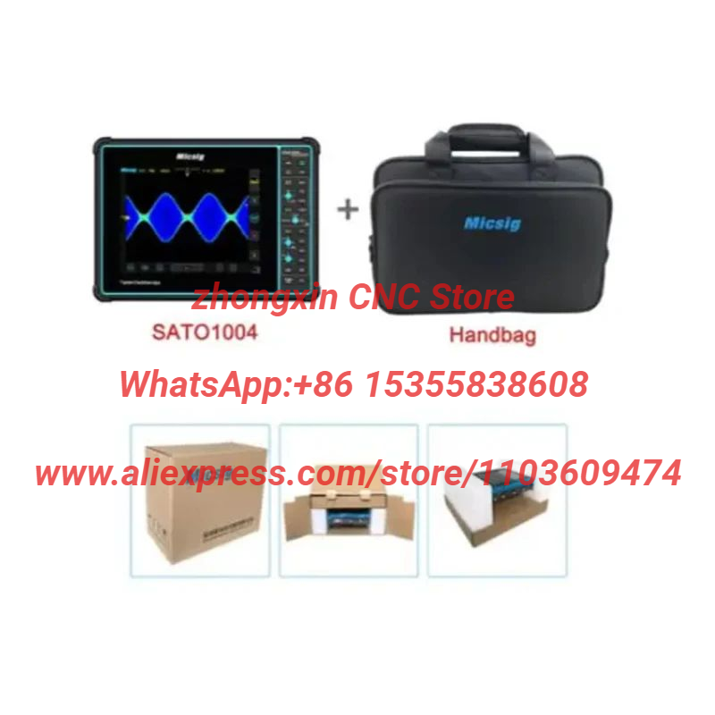 Handheld Tablet Oscilloscope Touchscreen 100Mhz - SATO1004 Micsig Automotive Tablet Oscilloscoop 8