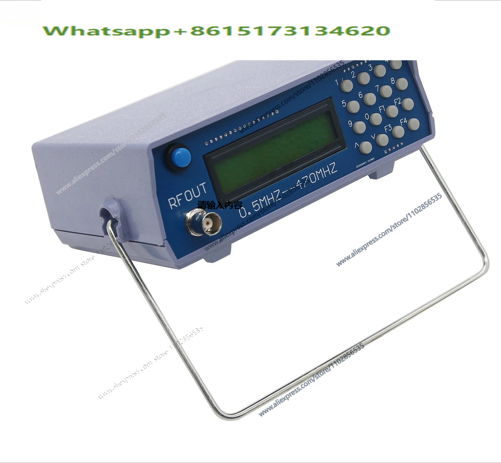 Rf Signal Generator 0.5Mhz To 470Mhz - 0,5 MHz-470 MHz RF-signaalgenerator meter tester
