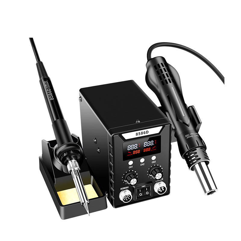 Smd Rework Station Hot Air Soldering 2 In 1 - 2-in-1 Hetelucht Soldeerstation Digitale Soldeerstation ESD