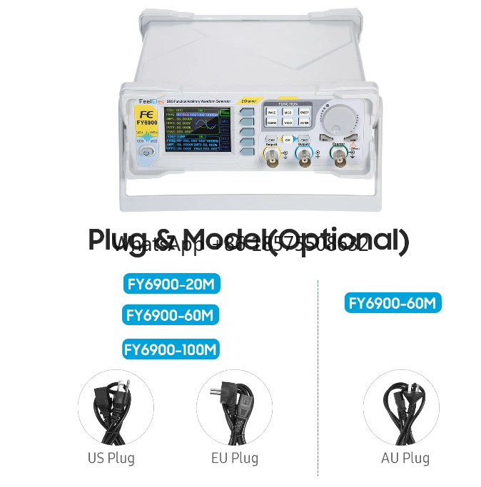Dual Channel Arbitrary Waveform Function Generator 60Mhz - 60 MHz Functie Signaalgenerator Digitale DDS