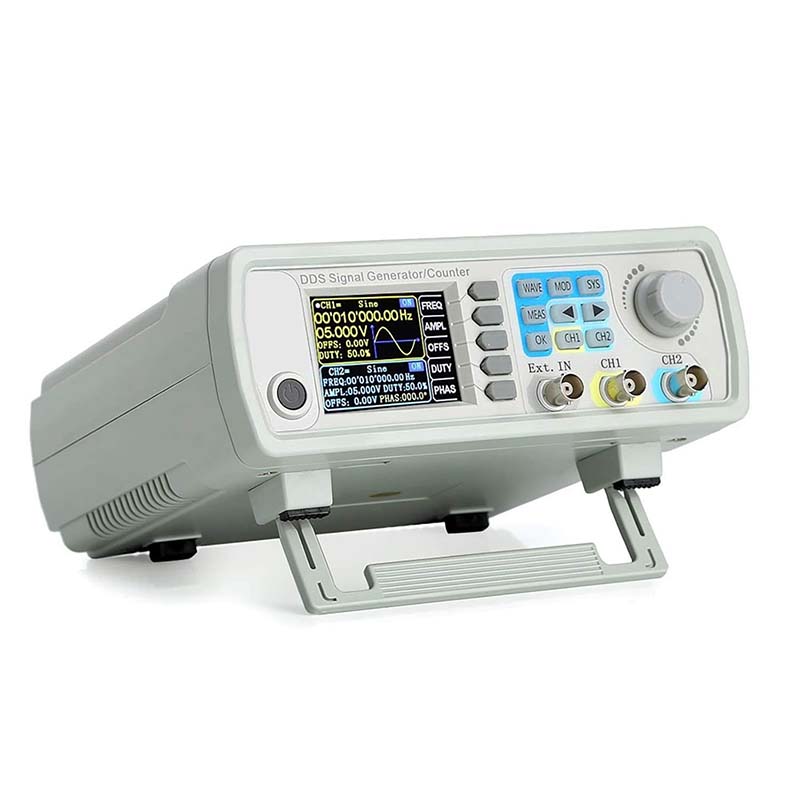 Dual Channel Arbitrary Waveform Function Generator 60Mhz - Dual Channel DDS Signaalgenerator Teller 60MHz