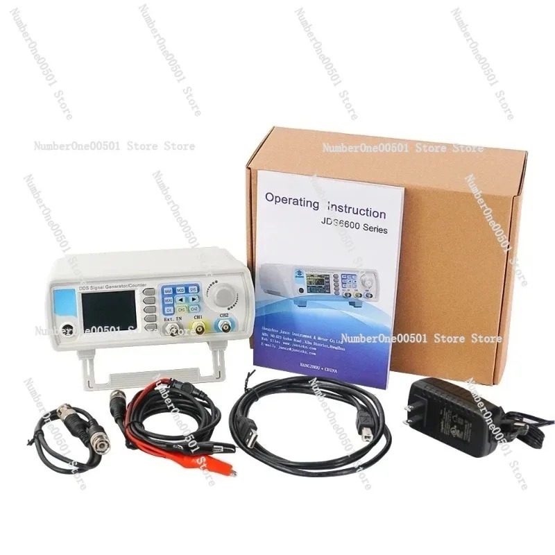 JDS6600 15/30/40/50/60MHz DDS  - Dual Channel Arbitrary Waveform Function Generator 60Mhz recensie en prijs