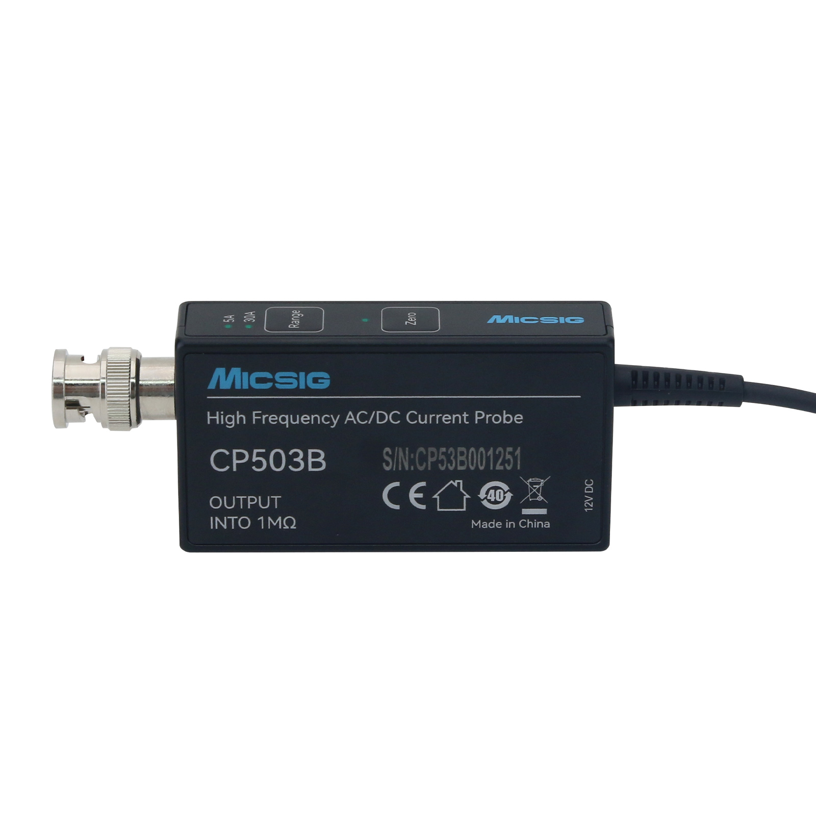 GOOD Micsig CP503B 50MHz 5A/30 - Current Probe Ac Dc 50Mhz Oscilloscope recensie en prijs