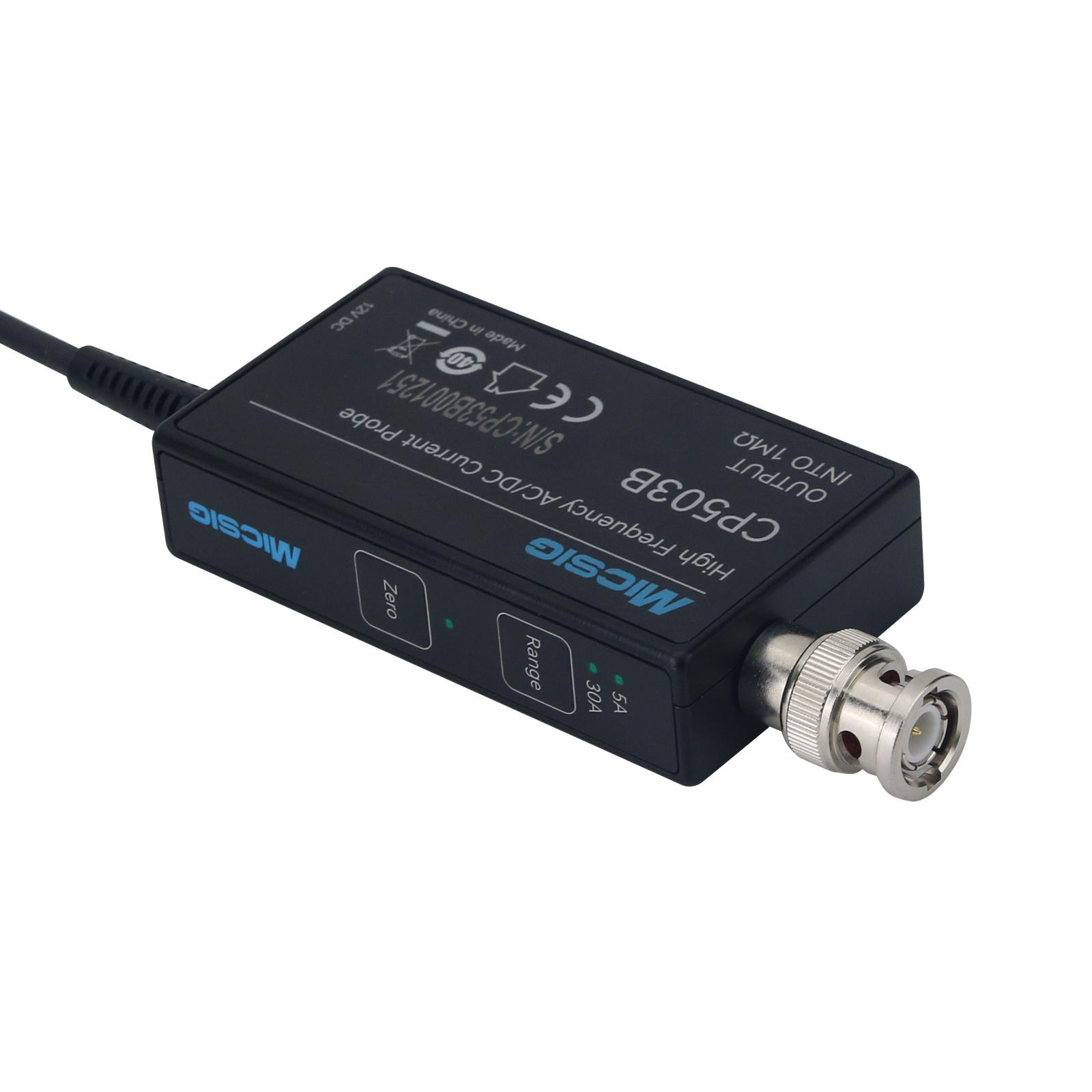 GOOD Micsig CP503B 50MHz 5A/30 - Current Probe Ac Dc 50Mhz Oscilloscope recensie en prijs