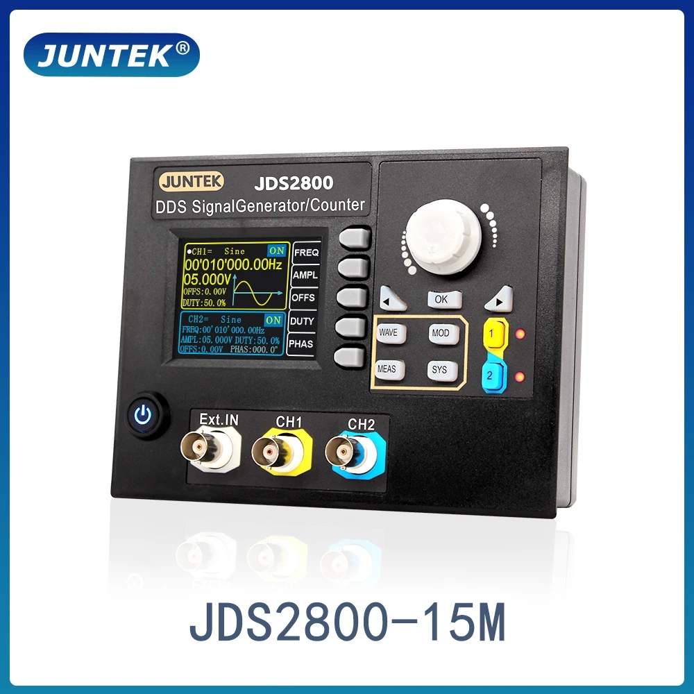 JDS2800-15M 60MHz DDS Functie  - Dual Channel Arbitrary Waveform Function Generator 60Mhz recensie en prijs