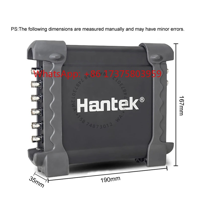 Hantek 1008c autodiagnoseappar - Automotive Diagnostic Oscilloscope 8 Channel recensie en prijs