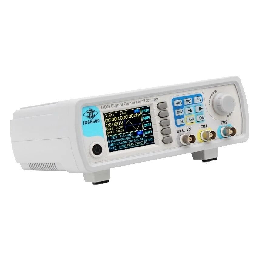 JDS6600 60MHz DDS Functie Sign - Dual Channel Arbitrary Waveform Function Generator 60Mhz recensie en prijs