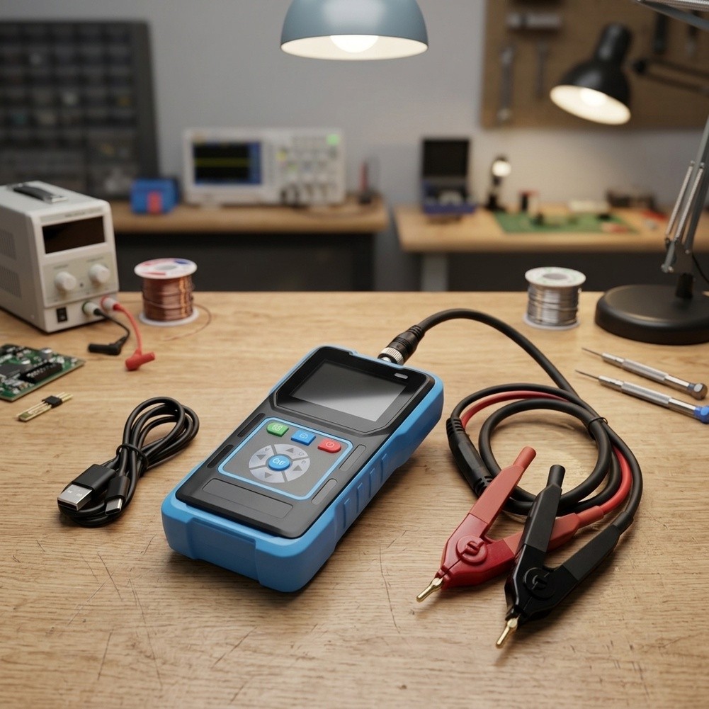 BT02: interne weerstandsmeter  - Battery Internal Resistance Tester Four Wire recensie en prijs