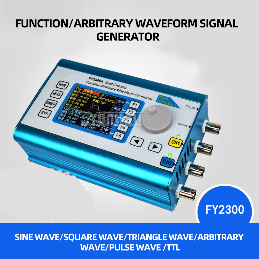 FY6300 FY2300 Dual Channel DDS - Dual Channel Arbitrary Waveform Function Generator 60Mhz recensie en prijs