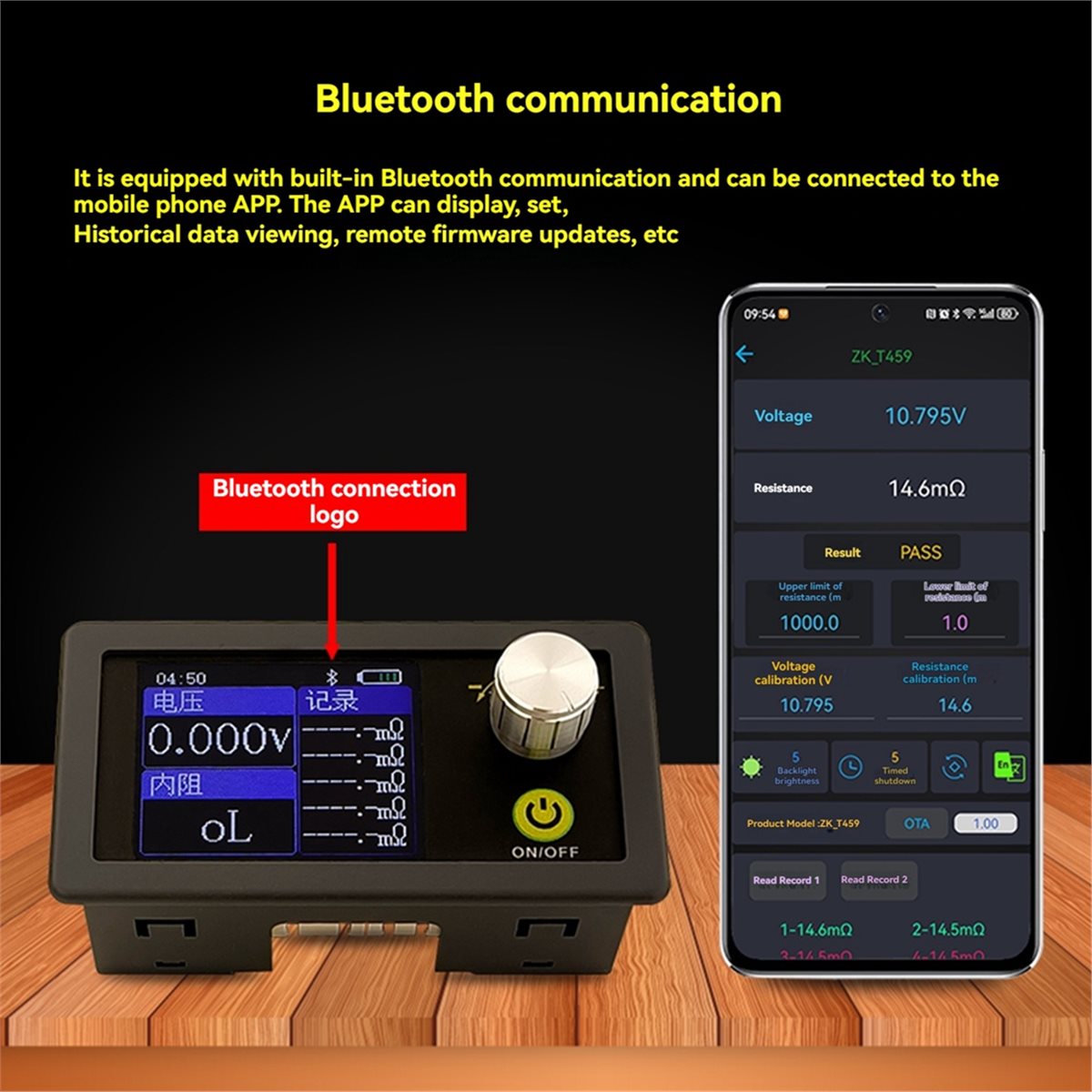 ABGN T459 DC 5V Vierdraads Bat - Battery Internal Resistance Tester Four Wire recensie en prijs