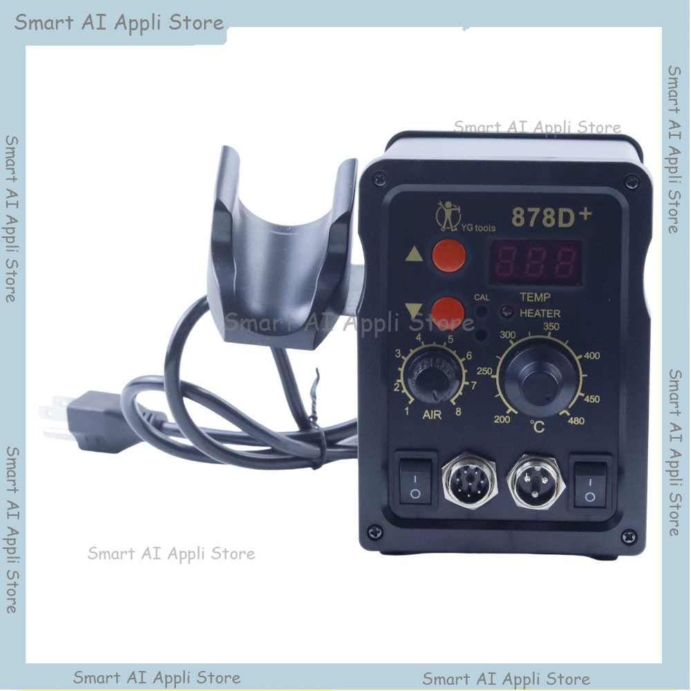 2-in-1 soldeerstation met LCD  - Smd Rework Station Hot Air Soldering 2 In 1 recensie en prijs
